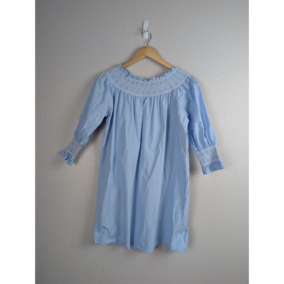 Zara Dresses & Skirts - ZARA Women's Blue Off Shoulder Smocked Sleeve Dress Small